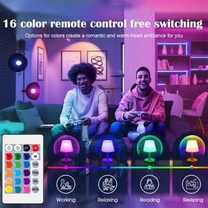 AC100-240V หลอดไฟ LED 10W E27ไฟบาร์อินฟราเรดรีโมทคอนโทรลไฟ LED สีคริสต์มาส RGB แสงบรรยากาศห้างสรรพสินค้า - Product Image 4