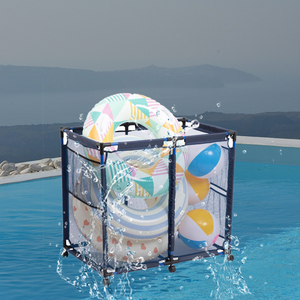 Unique Features High Quality Convenient and Practical Modern Blue Pool Storage Basket - Product Image 1