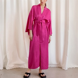 Tùy Chỉnh Pyjama Vài Pjs Pajama Người Đàn Ông Satin Lụa Áo Ngủ Cho, Phụ Nữ Ngủ Nhà Cung Cấp Piyama Tidur Pijama Feminino/ - Product Image 4