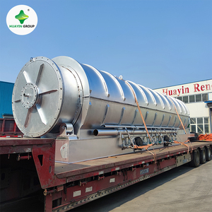 Huayin F4000 4 Ton Fast Installation Pyrolysis Unit for Tire Recycling to <strong>Fuel</strong> <strong>Oil</strong> - Product Image 2