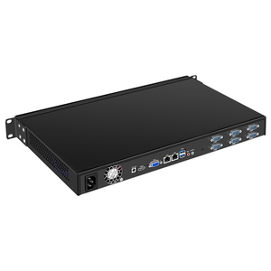 BKHD N100 1U Chasis de computadora industrial 6 COM, RS232 Linux X86 Seguridad Empresas Hardware Wifi Firewall Router - Product Image 6