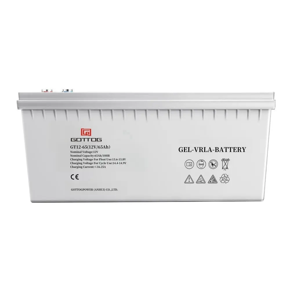 China Supplier Energy Storage Battery 12v 65ah Gel Battery