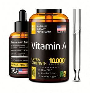 OEM a vitamini sıvı a vitamini damla bağışıklık destek Multivitamin a vitamini Palmitate Beta karoten damla göz ve bağışıklık desteği - Product Image 1