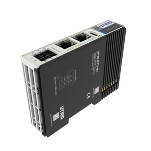 PLC Modbus <strong>TCP</strong>/<strong>IP</strong> Remote IO Module IP20 Distributed Bus System Support 16 Modules