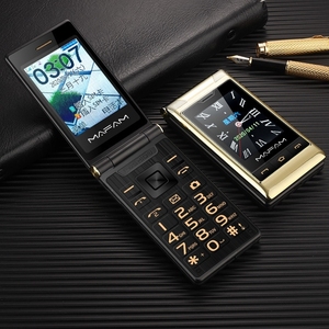 Mafam F10 Function Phone Dual-screen Flip Family Number Big Keys Elder Phone 5900mAh FM SOS GSM Dual SIM Senior <strong>Mobile</strong> Phone - Product Image 2
