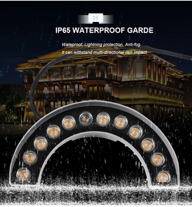 DC24V 4W 5W <strong>6W</strong> Outdoor Landscape Tile Roof Tree Lighting Curve <strong>LED</strong> Corrugated Lights - Product Image 4