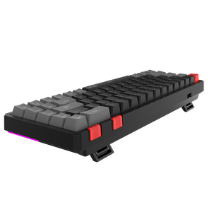 Aikun GX968 68 teclas Teclado programable para juegos con cable Retroiluminación RGB Interruptores mecánicos Multi Meida Full Macro - Product Image 5