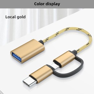 Nuovo Android USB lettore di schede adattatore cavo di tipo-C OTG convertitore con DC/AC materiale di uscita del PC connettore USB-C - Product Image 5