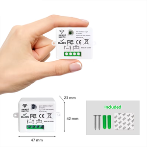 RF433 Interruptor inteligente Interruptor de luz 110V 220V Módulo de temporizador de interruptor e interruptor de pared inalámbrico para bombilla LED - Product Image 2