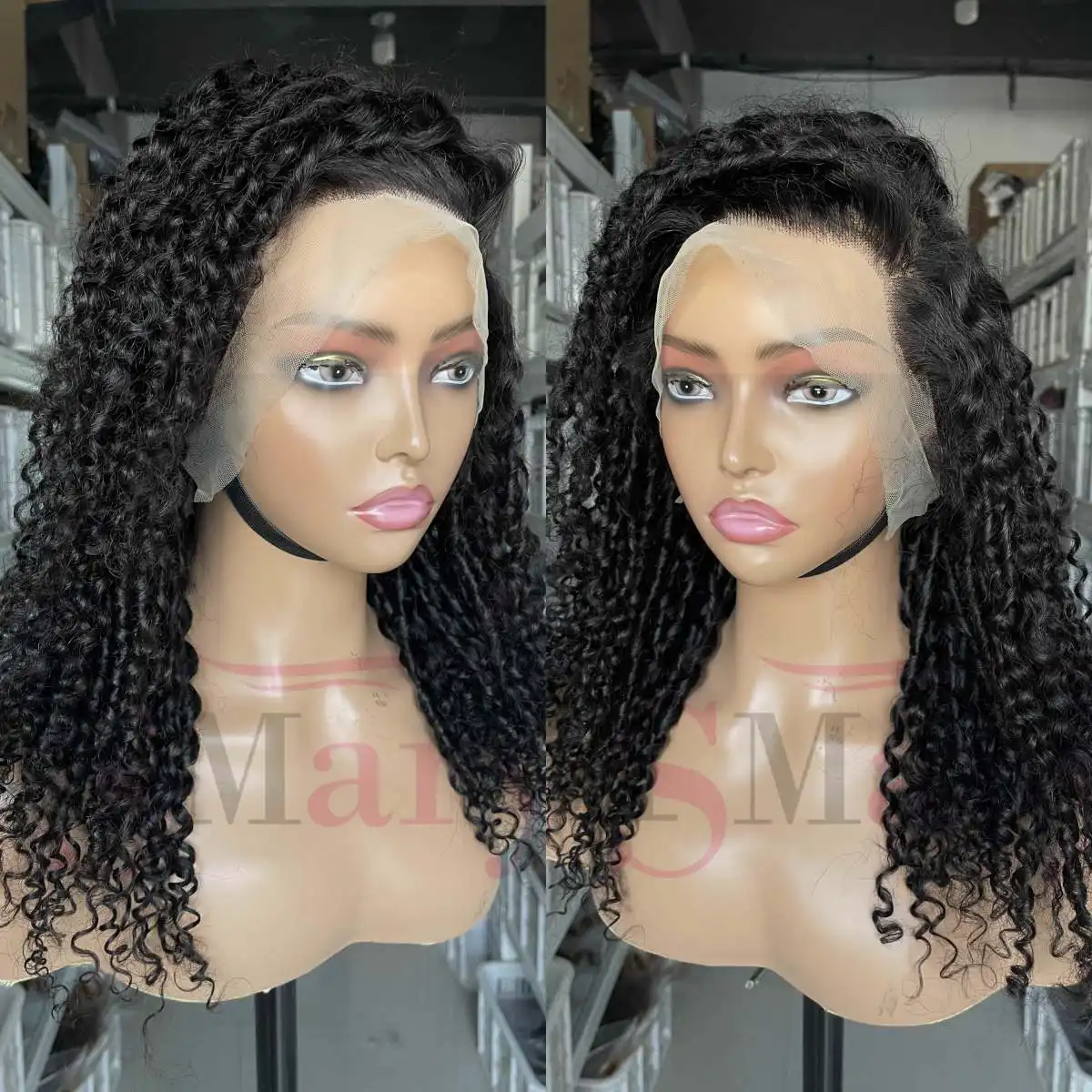 Perruque Lace Frontal Wig naturelle péruvienne, cheveux humains, pre-plucked, HD, fournisseur, cuticule vierge brute alignée, cheveux Pixie bouclés, perruque Lace Front Wig