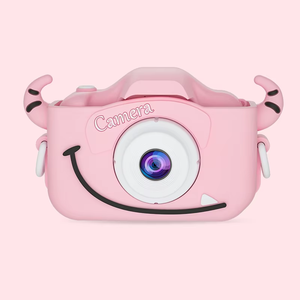 Regalo para niños Diseño lindo Imagen colorida Función de grabadora de video lente dual 1080p cámara digital para niños - Product Image 1