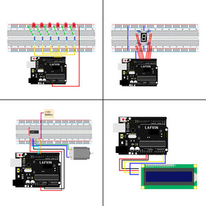 R3 Project The Most Complete Starter Kit <strong>with</strong> Tutorial, Stepper Motor, <strong>Ultrasonic</strong> <strong>Sensor</strong>, Jumper Wire for <strong>arduino</strong>