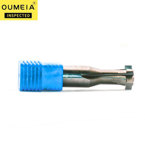 Oumeia เครื่องมือกัดคาร์ไบด์4ขลุ่ย T-Slot เครื่องตัดสำหรับการแปรรูปโลหะ - Product Image 4