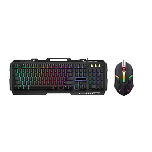Combos de teclado y ratón para juegos de alta calidad, 104 teclas, juegos ergonómicos de teclado y ratón SUB para ordenador con cable para jugadores - Product Image 2