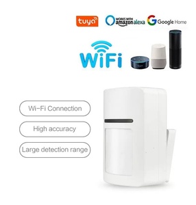 永利智能WIFI和红外防盗报警系统，带图雅传感器433兆赫移动应用门检测器个人使用 - Product Image 3