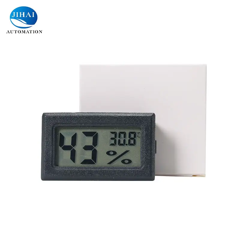 Mini termômetro lcd para área interna, venda imperdível