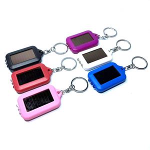 PVC hợp kim PU <span class=keywords><strong>Led</strong></span> Mini Đèn pin năng lượng mặt trời <span class=keywords><strong>Carabiner</strong></span> Keychain với in Offset - Product Image 1