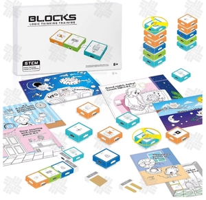KW DIY aprendizaje educativo ciencia bloques de construcción Stem Kit para niños lógica pensamiento entrenamiento electrónica y juguetes de programación - Product Image 1