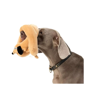 Fish Princess Umwelt freundliche lange Wurst Hund Plüsch tier Hund Sound-Making Kuscheltier Plüsch tier Haustier Kau spielzeug Set für Hunde - Product Image 4