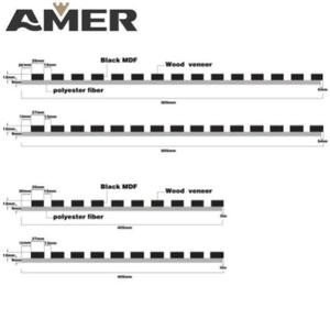 Amer工厂价格热卖录音棚隔音墙板隔音泡沫板