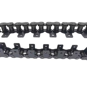 Düz plaka eki ile yüksek kaliteli makaralı zincir Sk1 SA1 A1 K2 200 tipi kısa pitch makaralı zincir iletim için - Product Image 5
