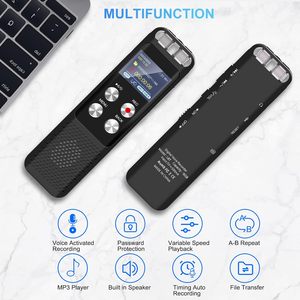Dropshipping Voice Activated <strong>Recorders</strong> with Playback Audio Recording Device for Lectures Portable Tape <strong>Recorder</strong> with Password - Product Image 6