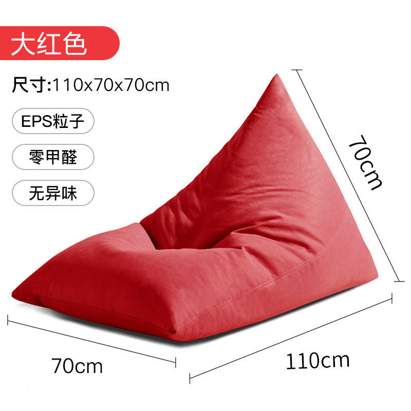 Grand petit triangle rouge