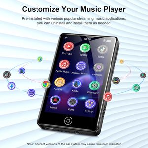 Reproductor MP3 y MP4 portátil HiFi sin pérdidas de 128GB para niños Android 14 4GB RAM con Bluetooth y WiFi reproductor MP5 de pantalla de 4 pulgadas - Product Image 5