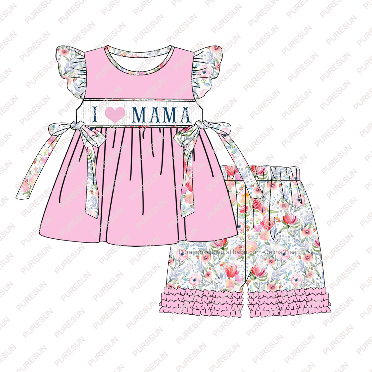 Summer girl's clothes