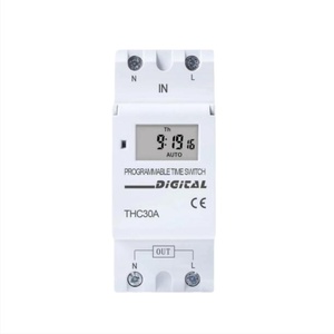 Nuovo Mini interruttore a tempo relè Timer Din Rail 2 filo settimanale 7 giorni comando digitale programmabile AC 220V 230V 12V 48V 16A 30A - Product Image 1