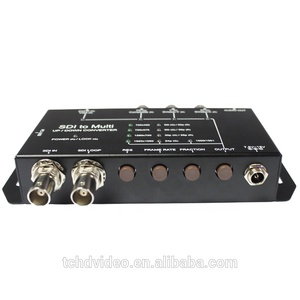 SDI a HDMI DVI VGA cvbs S-video YPbPr convertidor de video escalado hacia abajo