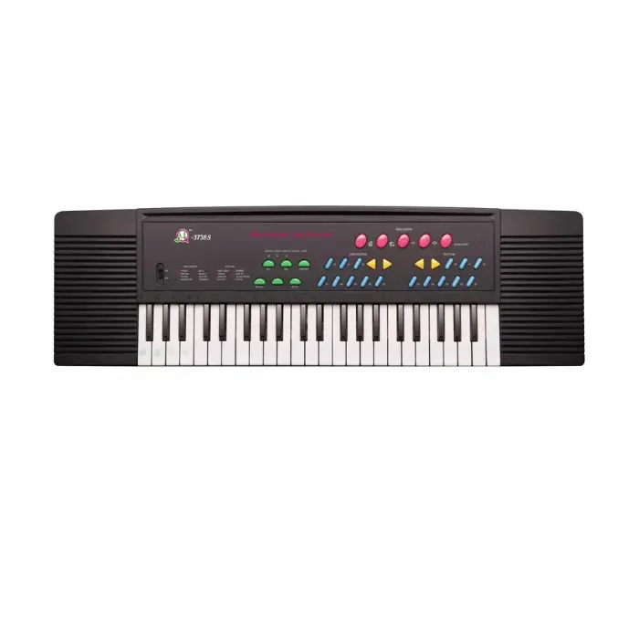 Juguetes de los niños flexible 37 teclas Teclado de piano juguetes musicales con micrófono