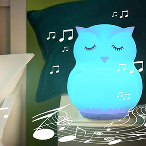 Wiederauf ladbare USB White Noise Machine Entspannungs gerät Touch Control Nachtlicht Spielzeug für Baby Adult Home Use