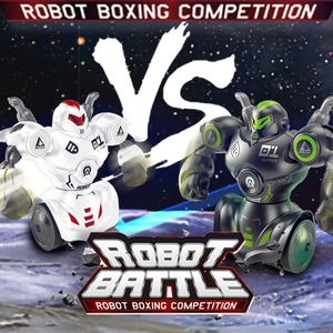 Battle <strong>Robot</strong> <strong>Fighting</strong> <strong>Robot</strong> 360 Degree Rotating 2-person Boxing Competition Toys Electric Toys Remote Control <strong>Robot</strong> - Product Image 6