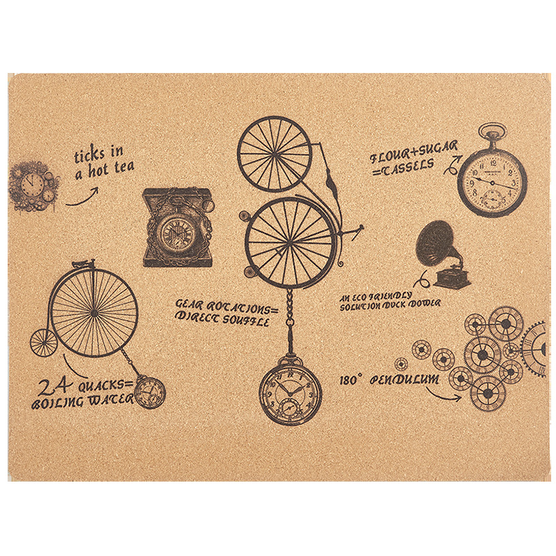 Horloge jaune