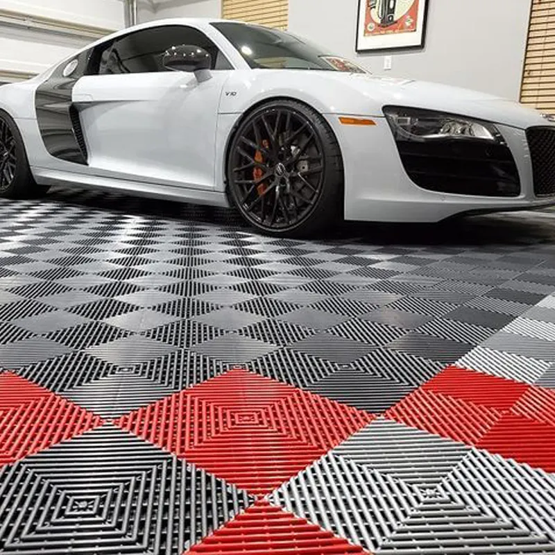 car parking floor tile interlocking plastic tiles garage floor covering