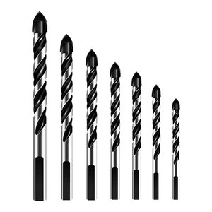 Opener Brick Hard Alloy Triangle Bit Metalworking Kit 3-12Mm <strong>Cross</strong> Hex Tile Drill Bits Set for Glass Ceramic Concrete <strong>Hole</strong>