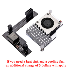SDAPO Raspberry Pi 5 PoE + HAT PoEボードIEEE 802.3af/at互換ギガビットイーサネットIoT産業用PoEボードモジュール - Product Image 6