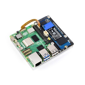Scheda adattatore da PCIe a M.2 (C) per Raspberry Pi 5, supporta il protocollo NVMe M.2 unità a stato solido, lettura/scrittura ad alta velocità - Product Image 6
