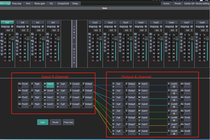 Professional Audio Speaker <strong>Line</strong> Array Management Digital Processor 3 <strong>Input</strong> 6 <strong>Output</strong> Dsp Audio Processor - Product Image 6