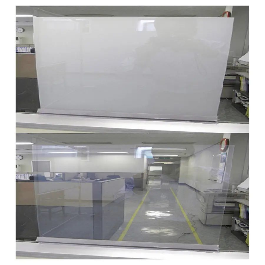 Gaoming Magic Glass Film Smart Glass 10mm Auto-adhésif Smart Film bâtiment verre décoratif transparent