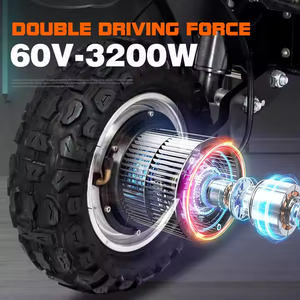 J-30 6000w 60v 38ah電動スクーターデュアルモーターカナダ倉庫メーカー価格グリッドドライバー携帯電話充電ma