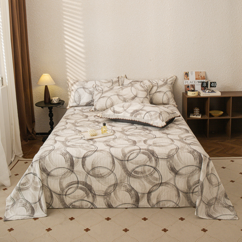 Cream Grey Circle