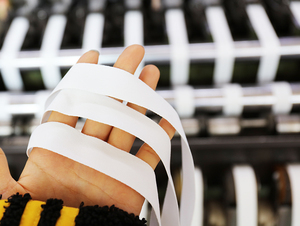 Tùy Chỉnh Polyester Truyền Nhiệt Thăng Hoa In Logo Trống Trắng Ribbon Band Belt Webbing Dây Đeo Dây Buộc Chất Liệu Cuộn - Product Image 6