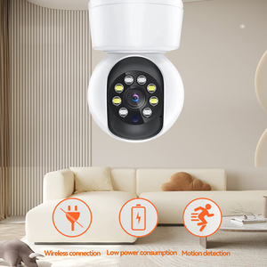 Cámara de seguridad para interiores de 3MP con WiFi DC5V1.5A 360 Cámara WiFi Tarjeta de memoria Cámara de seguridad con sensor de movimiento de visión nocturna profesional de O-KAM - Product Image 3