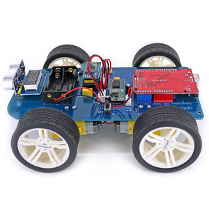Kit Easy Plug per auto SMART con controllo seriale OPEN-Smart 4WD con Tutorial per Arduino UNO R3