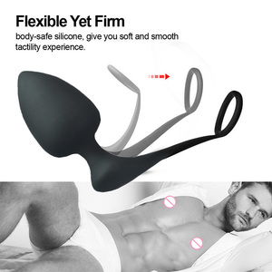 Anale Plug Mannelijke Prostaat Massager Haan Ring Anale Pluggen Dildo G-Spot Butt Plug Volwassen Seksspeeltjes Anale Speeltjes Voor Vrouw Man Homo Sekswinkel - Product Image 6