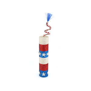 Fabrika çıkış temmuz Bauble silindir şapka bağımsızlık günü dekorasyon dördüncü silindir şapka masa dekorasyon - Product Image 4