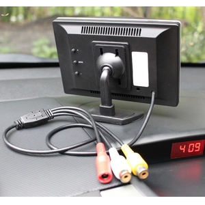 Monitor de pantalla LCD para coche de 5 pulgadas de alta calidad, Monitor de cámara de vehículo de Audio y vídeo inteligente de 12V, Panel de instrumentos de uso General - Product Image 6