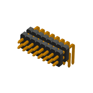 2mmピッチ丸ピンヘッダー2*20 PogoオスPCBコネクタアルミハウジングオスピンヘッダー - Product Image 3